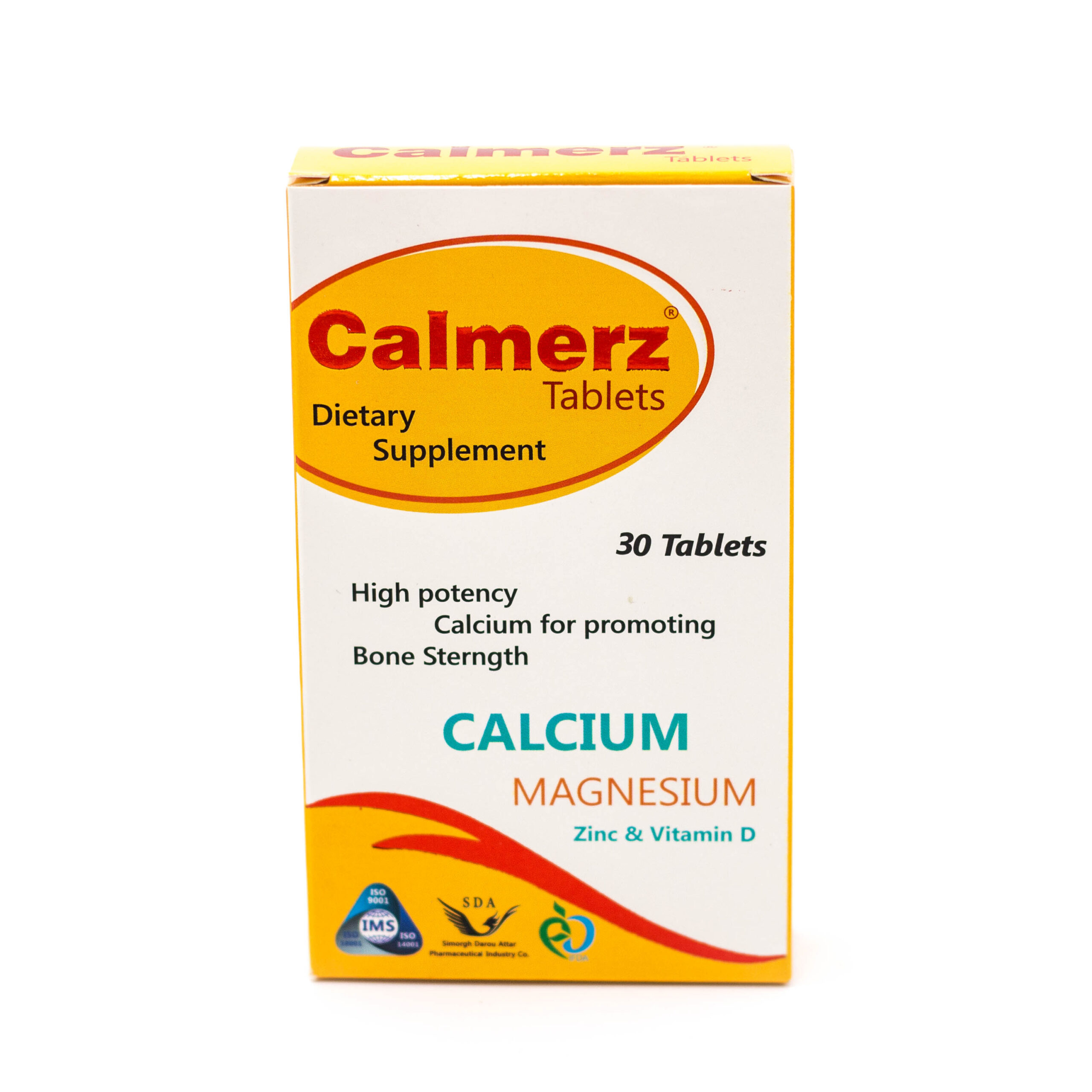 قرص کالمرز سیمرغ دارو CALMERZ SDA