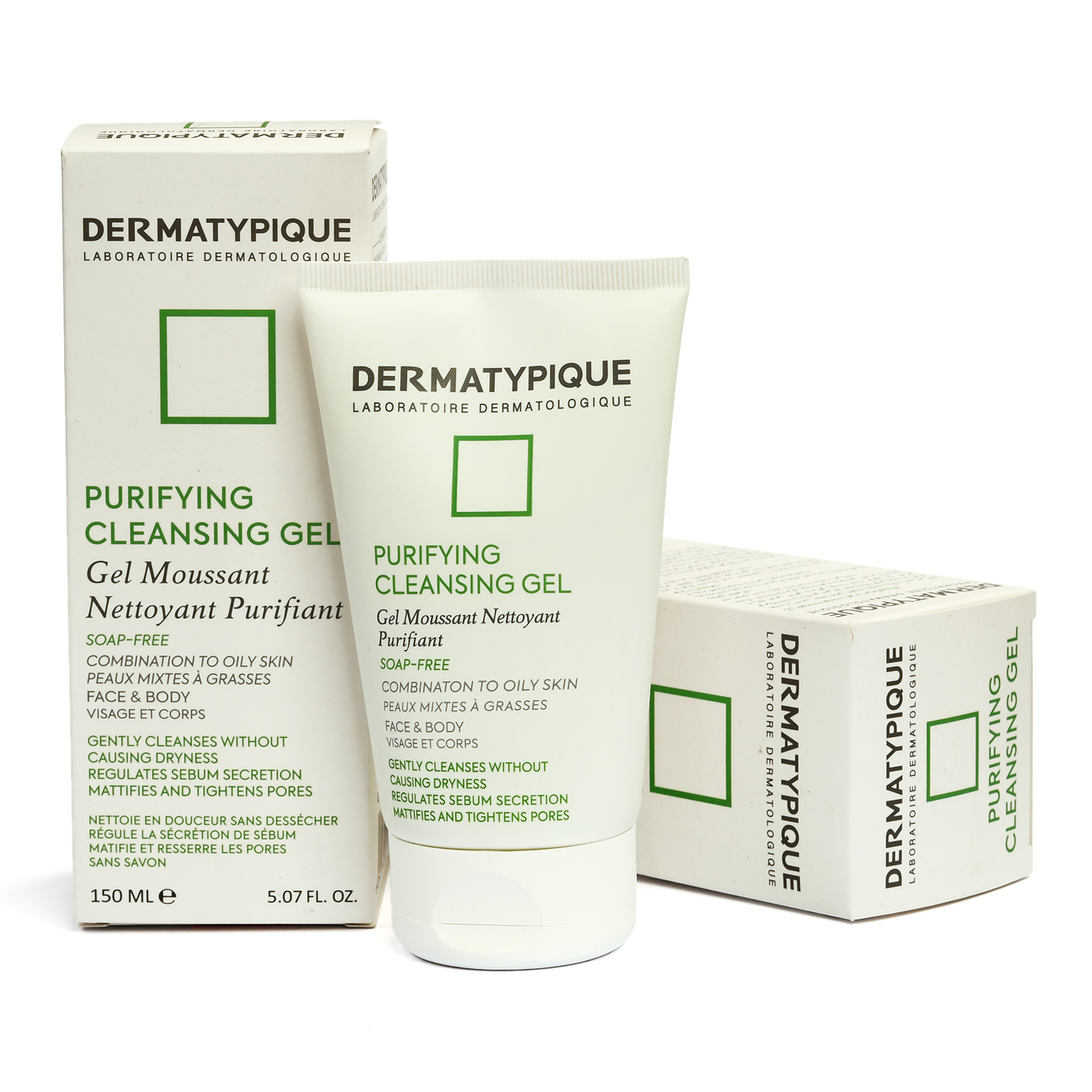 ژل شستشو پوست چرب درماتیپیک PURIFYING CLEANSING GEL DERMATYPIQUE