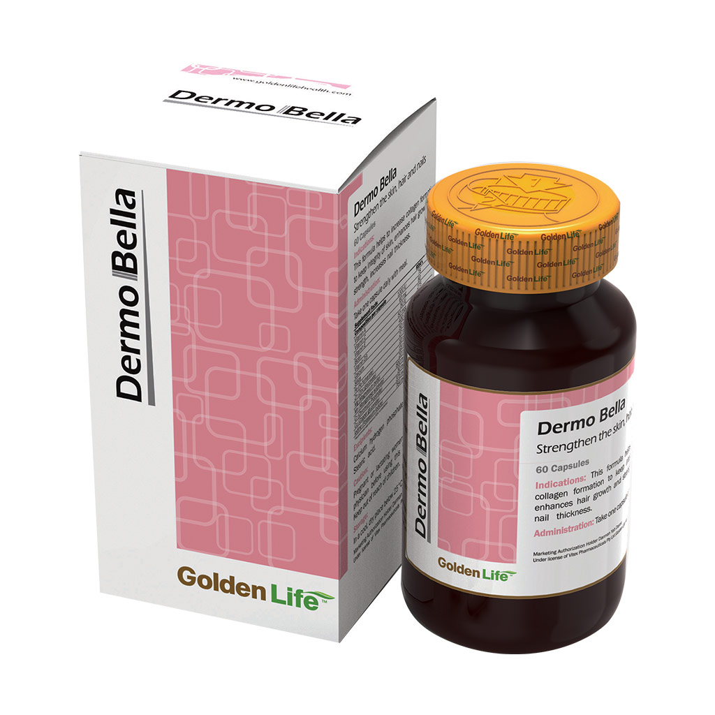 قرص درموبلا گلدن لایف DERMO BELLA GOLDENLIFE