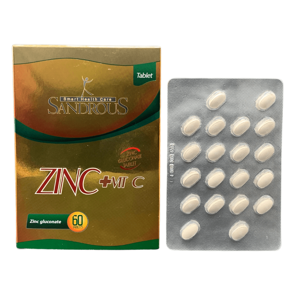 زینک + ویتامین سی سندروس ZINC + VIT C SANDROUS