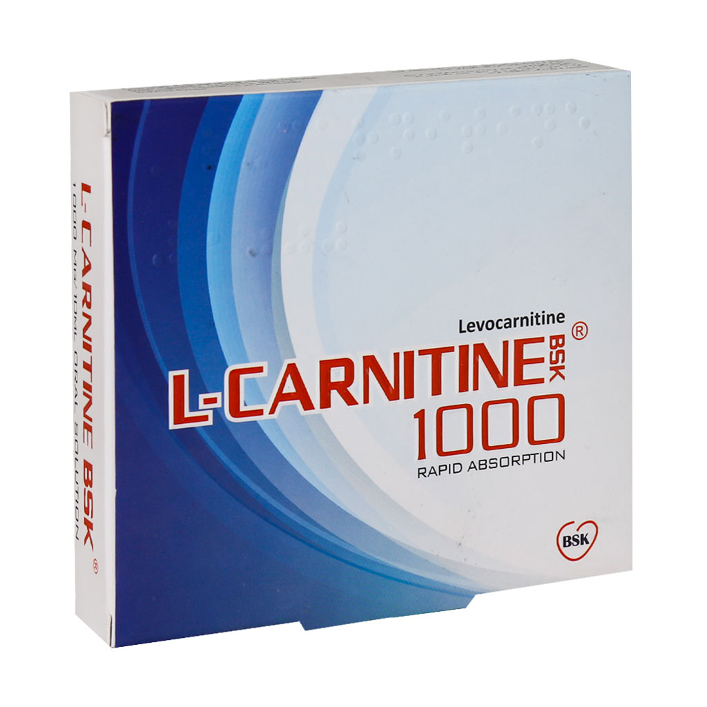 ویال خوراکی ال - کارنیتین 1000 میلی بی اس کی L-CARNETINE 1000 BSK