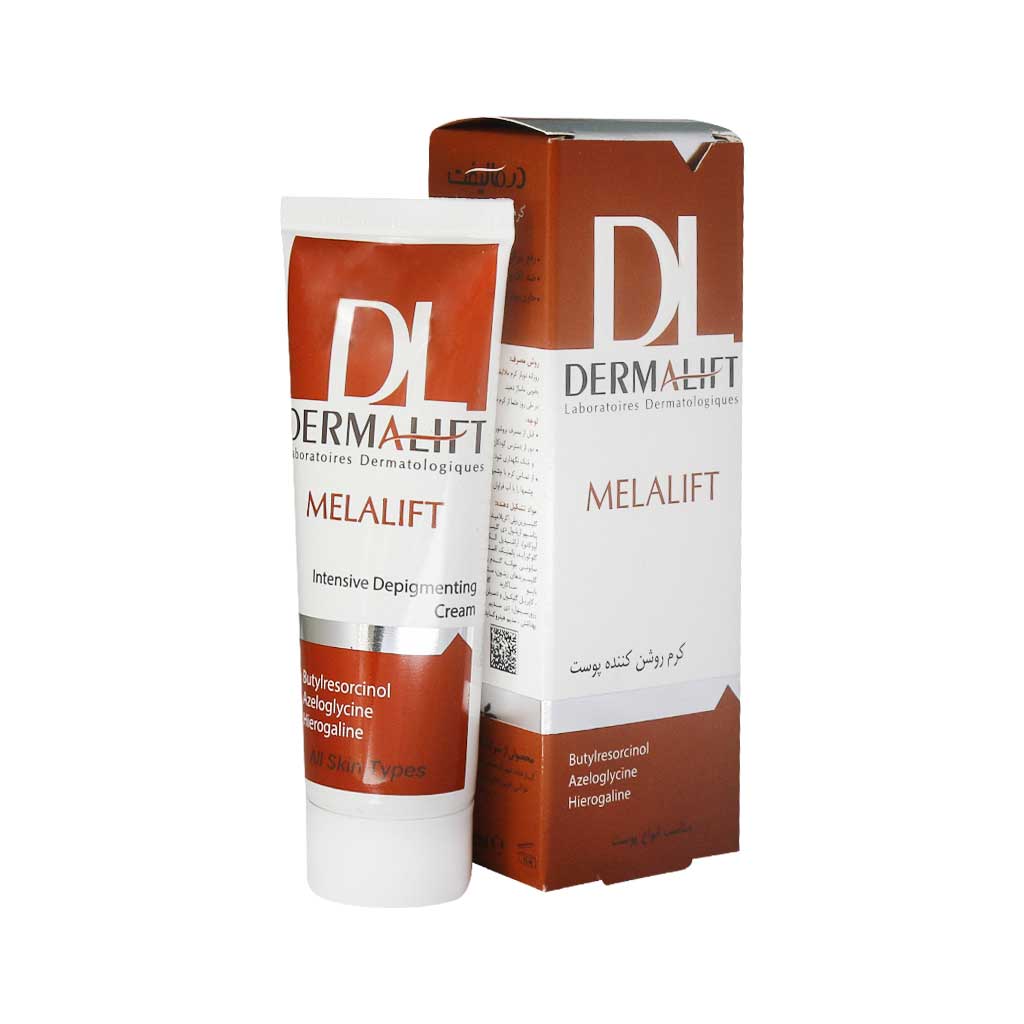 کرم روشن کننده قوی درمالیفت MELALIFT TRANSPARENT DEPIGMENTING SYNDET BAR DERMALIFT
