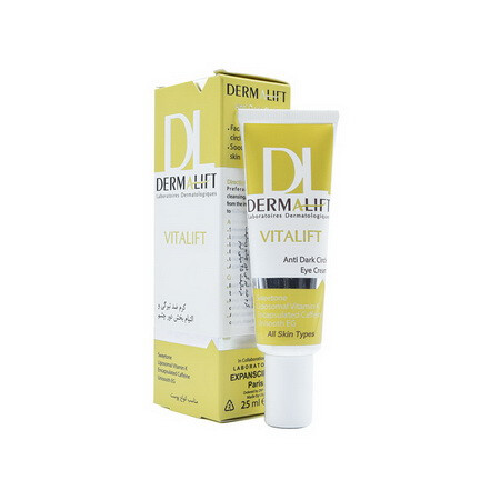 کرم دور چشم ویتالیفت درمالیفت VITALIFT ANTI DARK CIRCLE EYE CREAM DERMALIFT