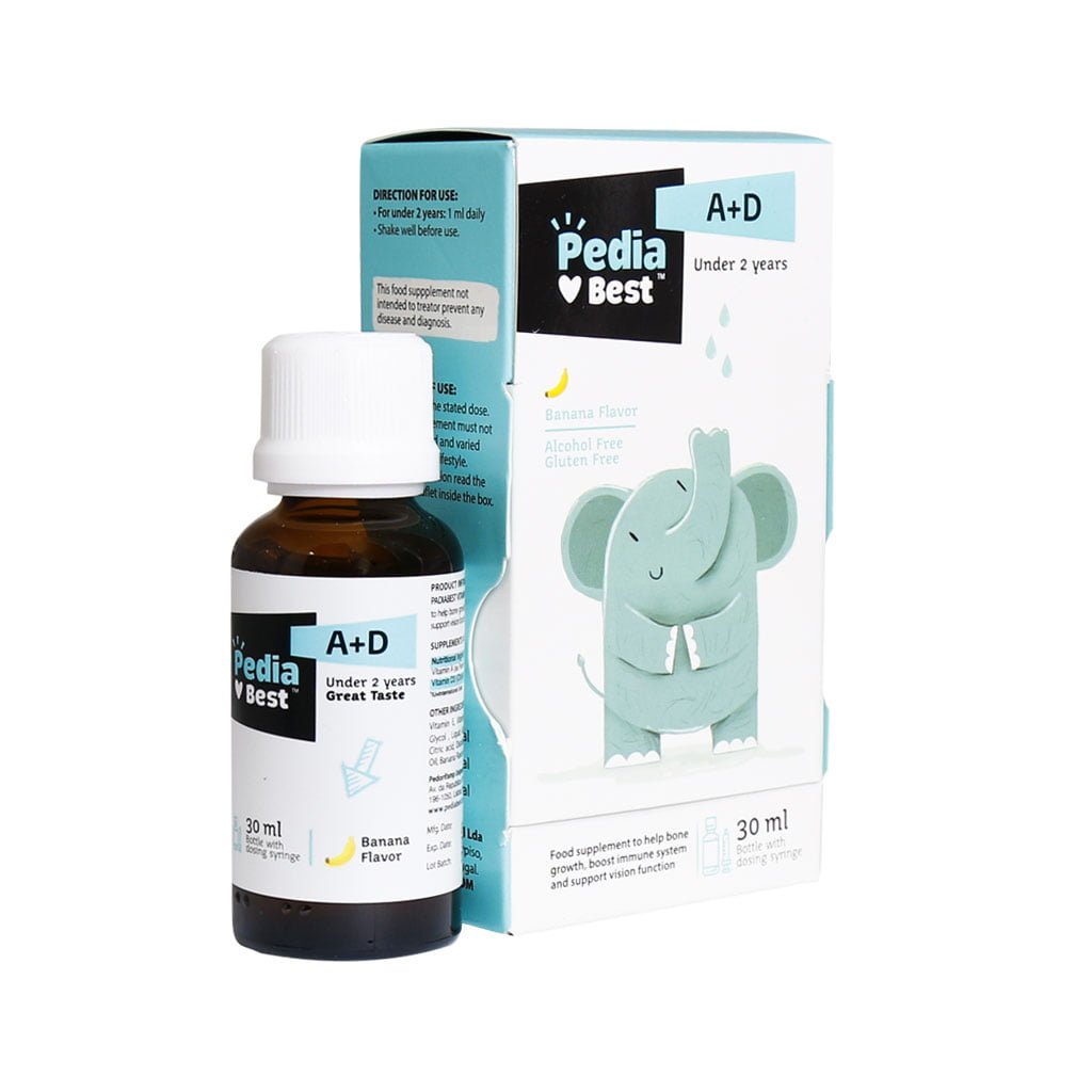 قطره ویتامین آ+د پدیابست VITAMIN A+D PEDIA BEST