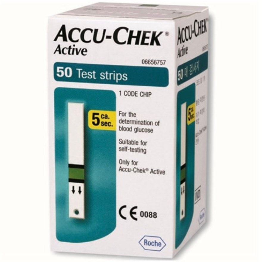 نوار تست قند خون آکیوچک اکتیو ACCU-CHEK ACTİV