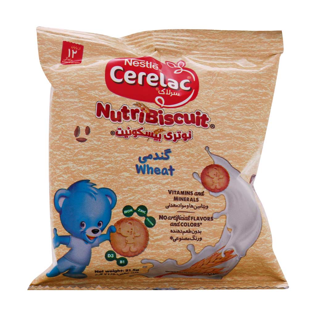 سرلاک نوتری بیسکویت CERELAC NUTRI BISCUIT WHEAT