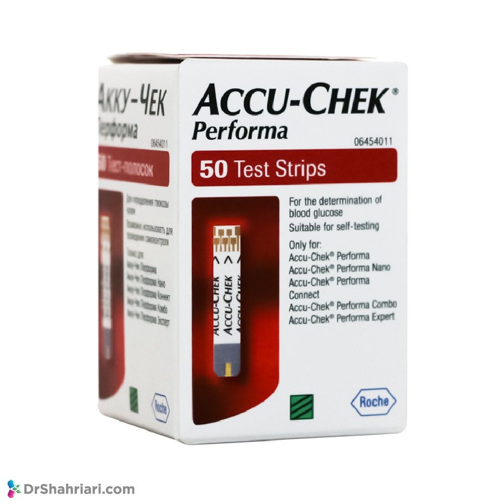 نوار تست قند خون آکیو چک پرفورما ACC-CHEK PERFORMA