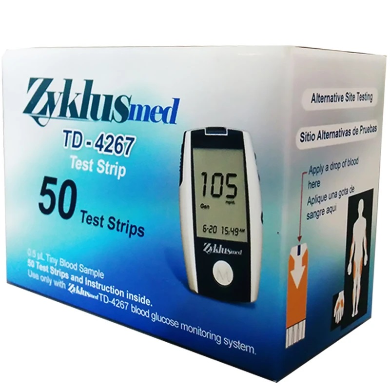 نوار تست قند خون زیکلاس مد ZYKLUS MED