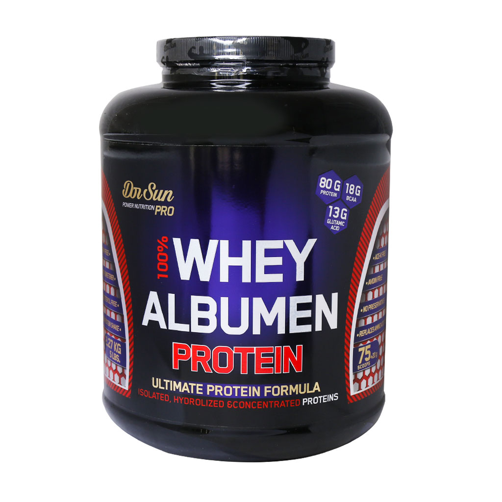 پودر وی آلبومین دکتر سان WHEY ALBUMIN DR SUN