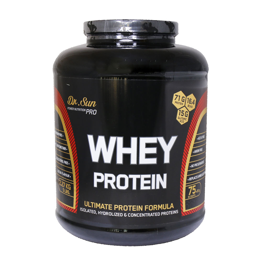 پودر وی پروتئین دکتر سان WHEY PROTEIN DR SUN