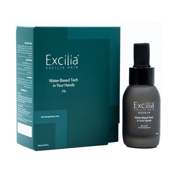 لوسیون تقویت کننده مو 3 درصد اکسیلیا EXCILIA HANDS 3