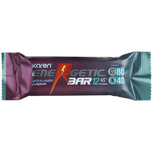 شکلات انرژی بار مغزدار کارن ENERGETIC BAR KAREN