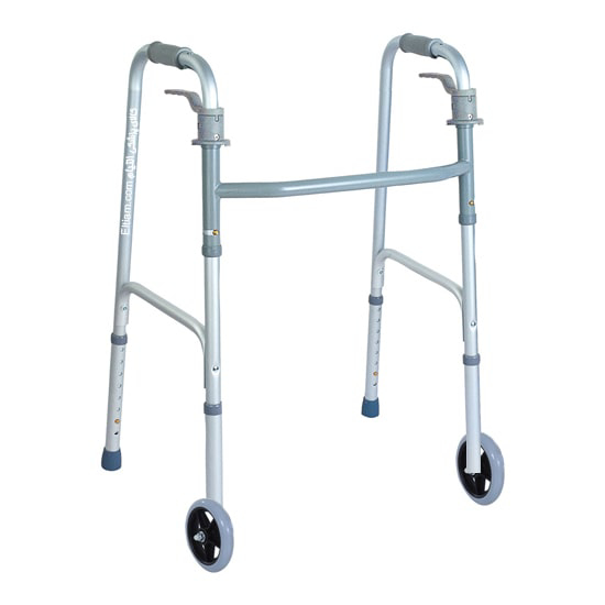 واکر الومینیومی تاشو چرخ دار VAKER ALUMINIUM TASHO CHARKHDAR