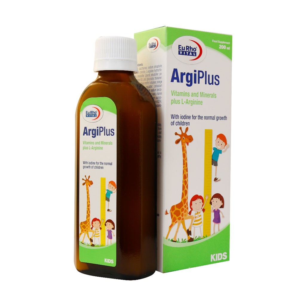 شربت آرژی پلاس ARGI PLUS LIQUIDE EURHO VITAL