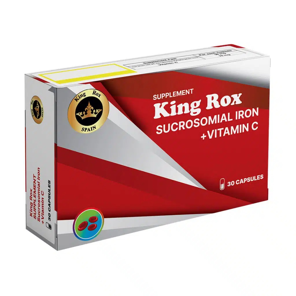 قرص کینگ راکس SUCROSOMIAL IRON + VITAMIN C