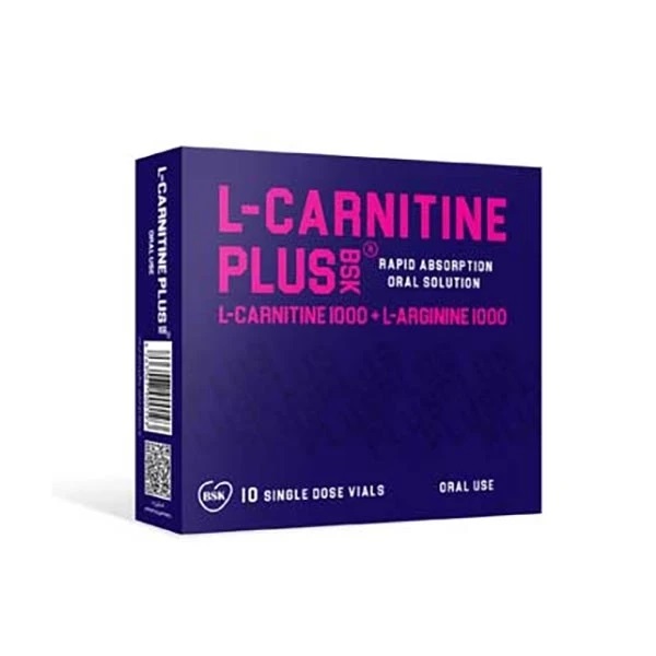 ویال خوراکی ال کارنتین پلاس بی اس کی L-CARNETINE PLUS BSK