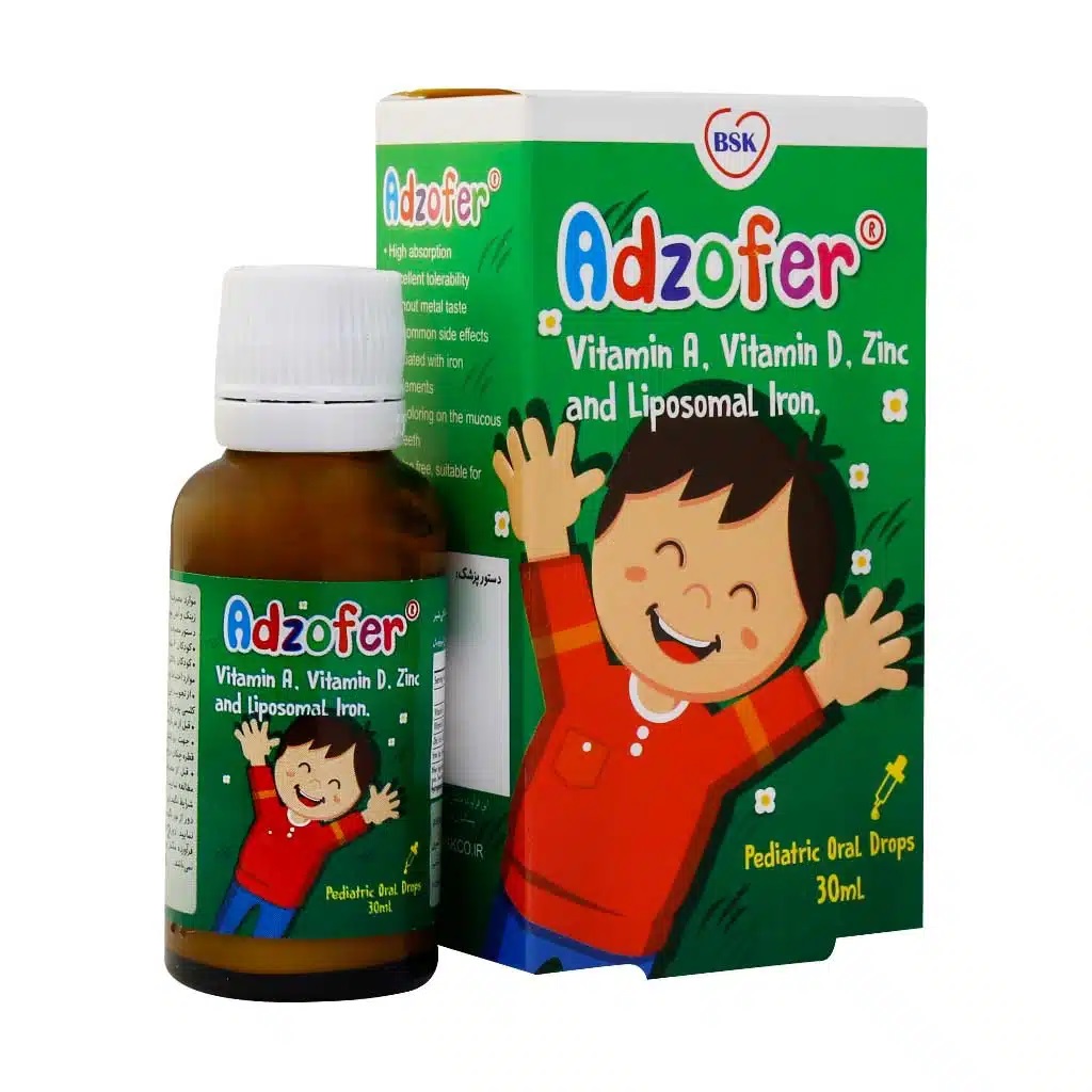 قطره خوراکی آدزوفر بی اس کی ADZOFER BSK