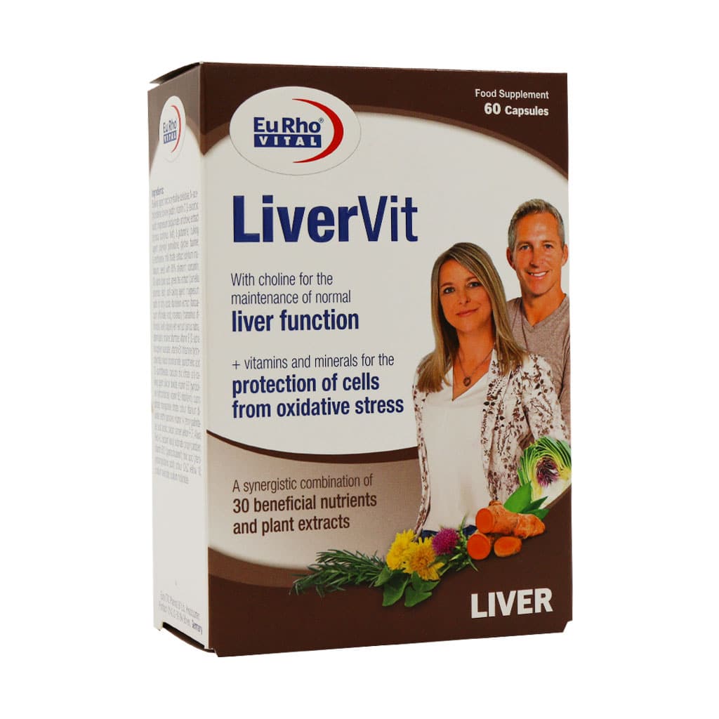 کپسول لیور ویت یوروویتال LIVERVIT EURHOVITAL